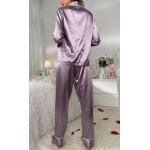 Pijama dama satin Violeta