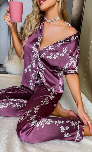 Pijama dama satin Larissa